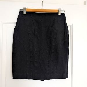 Banana Republic, Black Pencil Skirt, Size 2